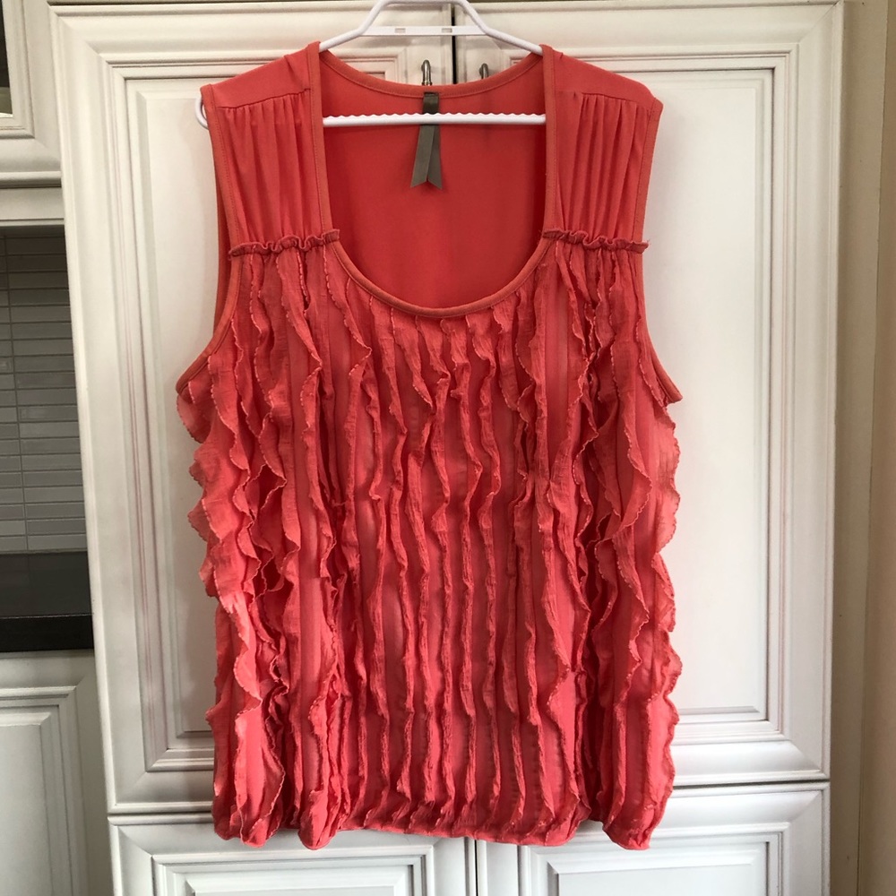 SIZE 2X - Penningtons Joy is Contagious women’s tank top